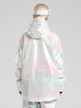 Women's White Dazzling Ski Jacket